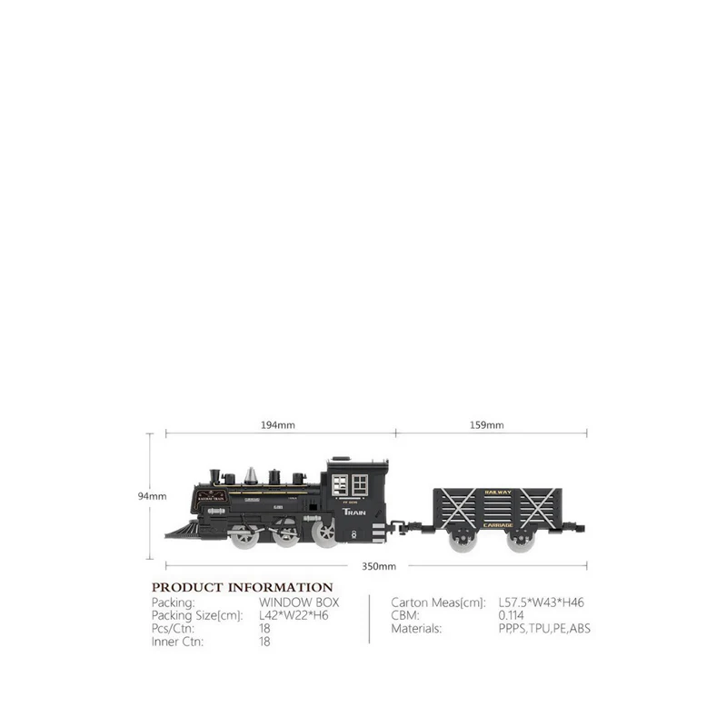 Fenfa Deluxe Train Steam 3 - FNF1603C-3D - Image 2