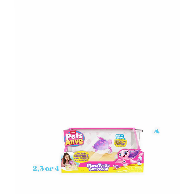 Zuru Pets Alive Mama Turtle Surprise S1 -ZUR9560 - Image 3